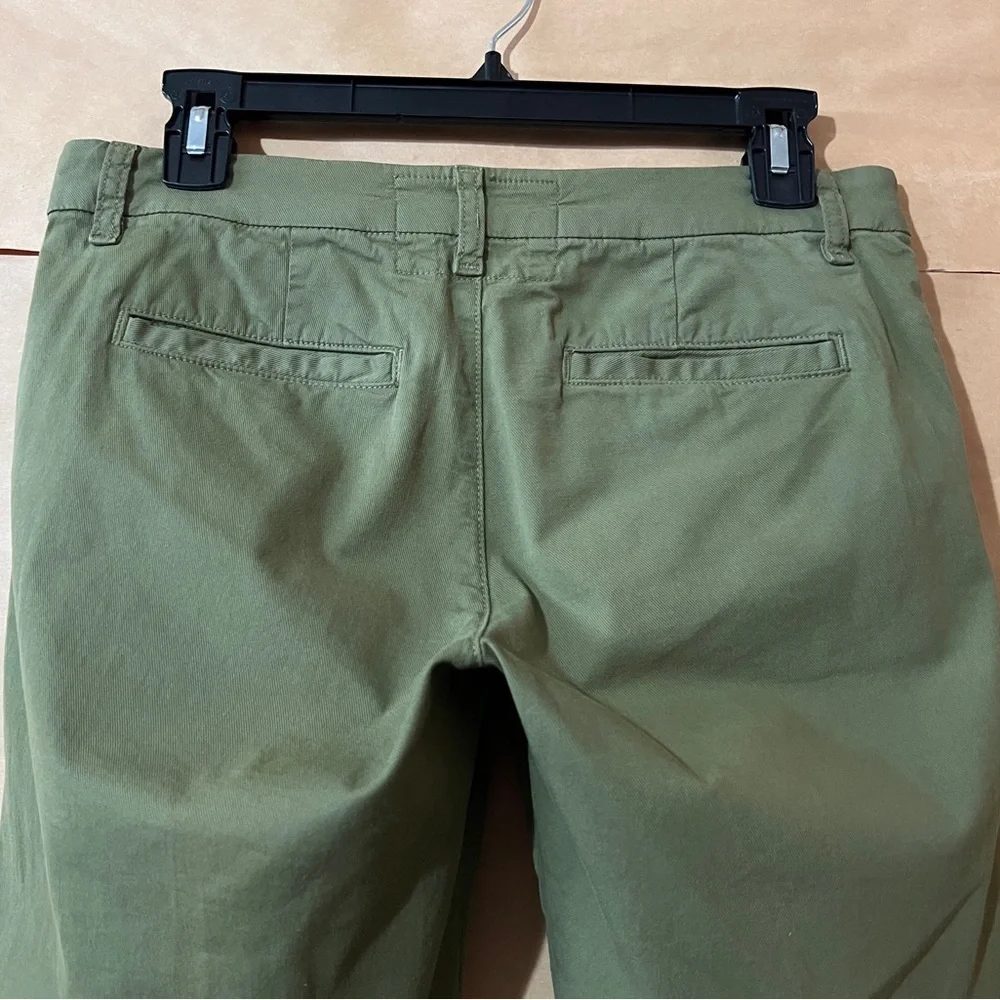 Frank & Eileen | Wicklow Pants The Italian Chino Twill Cotton Olive Green Size 0